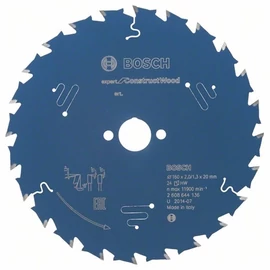 Bosch körfűrészlap 160x20/24 Expert for ConstructWood