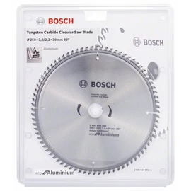 Bosch körfűrészlap 250x30/80 ECO for Aluminium
