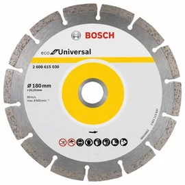 Bosch vágókorong, gyémánt 180x22.23 mm univerzális 10 db