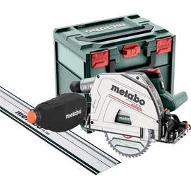 Metabo KT 18 LTX 66 BL Set akkus kézi körfűrész alapgép (akku és töltő nélkül) +FS 160 vezetősín +metaBOX