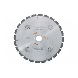 Metabo körfűrészlap HW/CT 254x30, 24 WZ 5°neg