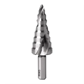 Ruko UC lépcsős lemezfúró FLOWSTEP TIP HSS 1, 4-20 mm