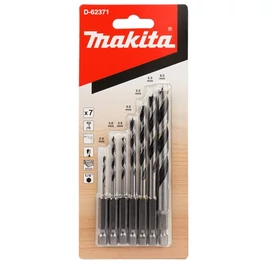 Makita hatszög befogású fafúró készlet 7rész. 2,3,3,4,5,6,8mm 1/4