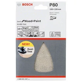 Bosch Expert csiszolóháló delta M480 100x150mm P80 10db