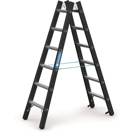 Zarges Megastep B nagy teherbírású állólétra 2x6 1.78m (Z600)