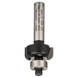 Bosch keményfém homorulatmaró vezető golyóscsapággyal (2 vágóél) 20.7x9 53 mm d:8 mm