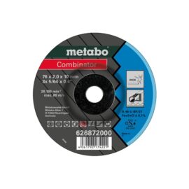 Metabo csiszolókorong Combinator 76x2.0x10 mm Inox, TF 42 3 db