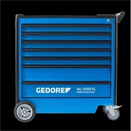 Gedore szerszámkocsi 7 fiókkal (üres) (2005 XL 0520)