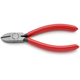 Knipex Oldalcsípőfogó feketére foszfátozott 125 mm