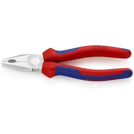 Knipex Kombinált fogó krómozott 180 mm