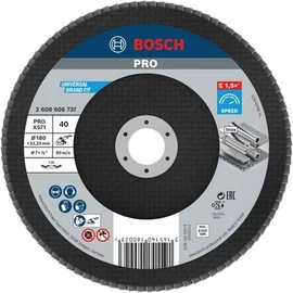 Bosch PRO X571 lamellás tárcsa, 180 mm, G40