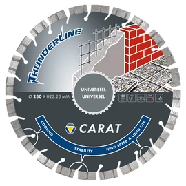 Carat gyémánt vágókorong 350x22.23mm univerzális Thunderline