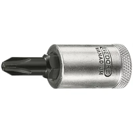 Gedore csavarhúzó dugókulcs betét 3/8&quot; kereszthornyú PH 2 (IKS 30 2)