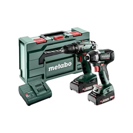 Metabo Combo Set 2.8.1 18V (BS 18 + SSD 18 LT 200 BL) akkus fúró-csavarozó + ütvecsavarozó