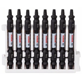 Bosch Impact Control kétvégű T15 bit, 8 db 65 mm