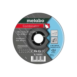 Metabo csiszolókorong Combinator 125x1.9x22.23 Inox, TF 42