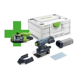 Festool RTSC 400-Basic-ERGO akkus vibrációs csiszoló + ajándék akku (töltő nélkül)