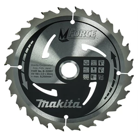 Makita körfűrészlap Mforce 165/20mm Z24
