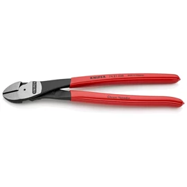 Knipex erőkímélő oldalcsípő fogó feketére foszfátozott, mártott nyél 250 mm
