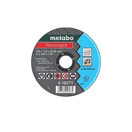 Metabo Novorapid vágókorong 125 x 1.0 x 22.23 Inox, TF 41