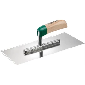 Fortis Simítókanál fogazott rm. 280x130mm 6x 6mm