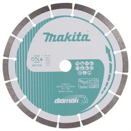 Makita 230 mm gyémánttárcsa DIAMAK szegmentált, szegmens 10 mm