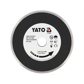 YATO gyémánt vágókorong 180x25.4 mm folytonos (porcelán) (YT-6016)