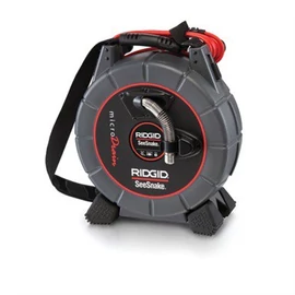 Ridgid microDrain D65S dob, 20m tolókábel és kamerafej SeeSnake monitorhoz