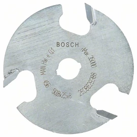 Bosch keményfém tárcsás horonymaró (három vágóél) 50x2.5 d:8 mm