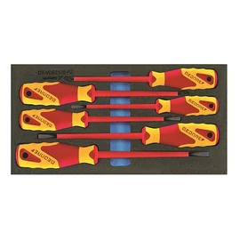 Gedore VDE csavarhúzók Check-Tool modulban (1500 CT1-VDE 2170 PZ)