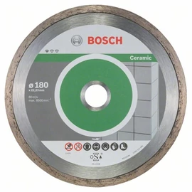 Bosch vágókorong, gyémánt 180x1.6x22.23 mm csempe