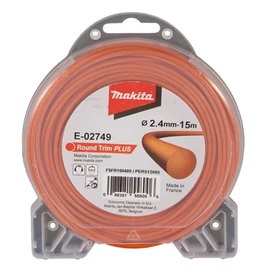 Makita damil kerek roundTRIM PLUS 2.4mm x 15m