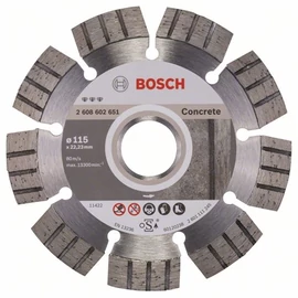 Bosch vágókorong, gyémánt 115x2.2x22.23 mm beton