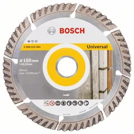 Bosch gyémánttárcsa 150x2.4x22.23 mm univerzális