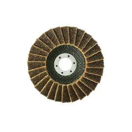 Abraboro lamellás polírozó, barna 115x22 durva