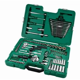 Sata dugókulcs készlet 1/4, 3/8, 1/2" 122 részes (autószerelő)