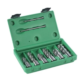 Hikoki koronafúró készlet 14-22mm 8 részes HSS Weldon