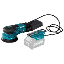 Makita BO003CGZ 40Vmax XGT Li-ion BL AWS 125 mm excentercsiszoló V, 3 mm (akku és töltő nélkül)