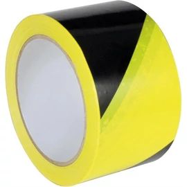 Format öntapadós jelzőszalag 66mx60mm sárga/fekete