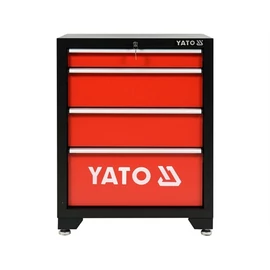 YATO 4 fiókos műhelyszekrény
