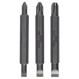 Bosch extra kemény kétvégű bit készlet, 60 mm 3 részes