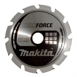 Makita körfűrészlap Makforce 190/30mm Z12