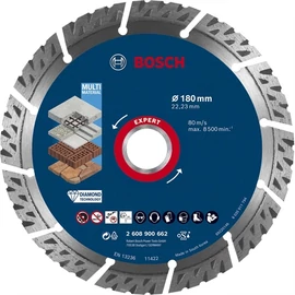 Bosch Expert vágókorong, gyémánt 180x2.4x22.23 mm univerzális