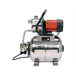 YATO Elektromos házi vízmű szivattyú Inox hidrofor tartállyal 1200 W (YT-85370)