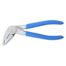 Gedore hajlított kombinált fogó 160 mm, krómozott, mártott markolattal (8248-160 TC)