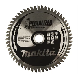 Makita merülő körfűrészlap 165x20mm Z56 ALU