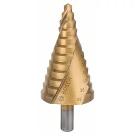 Bosch HSS-TiN lépcsős lemezfúró, 12 lépcsős 6-39 mm