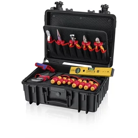 Knipex Robust23 Start szerszámkoffer 24 villanyszerelő szerszámmal (Elektro)