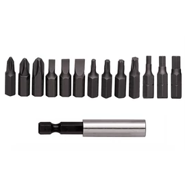 GedoreRed csavarhúzóhegy készlet lapos+PH+TX+tartó 1/4&quot; 14 részes R33005014