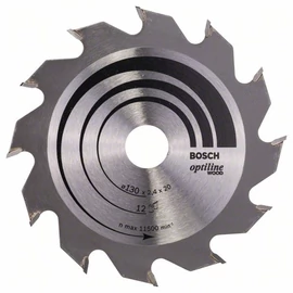 Bosch körfűrészlap 130x20/12 Optiline Wood